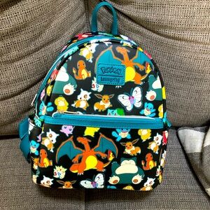NWOT Lounge-fly Pokémon Characters Backpack